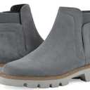 WHITE MOUNTAIN Women's Glassie Lug Sole Chelsea Ankle Boots