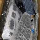 Tall Drafting Chair with Footrest Ring for Home and Work, Ergonomic Home Desk Office Chair with Flip up Arms and Lumbar Support, Extended Height Executive Desk Office(Black)