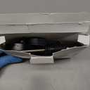 Adjustable Over The Door Hooks, Premium Metal Hooks for Hanging, Door Coat Hangers, Cubicle Hook Fit 1 3/8" to 3 1/2" Longer Panels Heavy Duty Towel Hooks for Coat, Towels, Wreath, Black, 5 Pcs (Large)