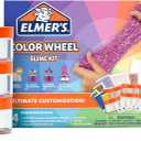 Elmer's Color Wheel Slime Kit, Includes Elmer's GUE Premade Slime, Clay Color Pigments, Scents, Sheet Labels, 24 Piece Kit