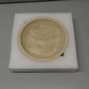 FNTSTICGOODS Travertine Decorative Bowl - 7.8 Diameter & 2 Height - Key Bowl for Entryway Table - Travertine - Organic Modern Centerpiece - Beige/Natural