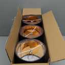 Wellmet Lamp Shades,Small Chandelier Shades ONLY for Candle Bulbs,Clipon Drum Lampshades,Set of 6, 5.5"x 5.5"x5",Black Gold