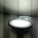 150W High Bay LED Shop Lights Super High Bright 22500ML 5000K with 3Pins US Plug & 5Ft Cable Upgrade 50000Hrs UFO LED High Bay Light Easy Install 6Pack for Workshop Garage GMY (150W 6PACK)