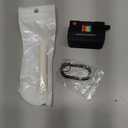 QINGQING Compatible with AirPods Pro 3 Case,2025 Silicone Cover Retro Camera Design Case,Carabiner & Cleaning Kit Included,Shock Resistant,Full Protection for AirPods Pro 3rd Generation (Black)