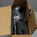 AOJEZOR Toilet Paper Holder Stand: Freestanding No Drill PVC Bathroom Storage for Apartment Renters -Protect Rental Deposit- Small Space Storage Solution (27.5 inch H)