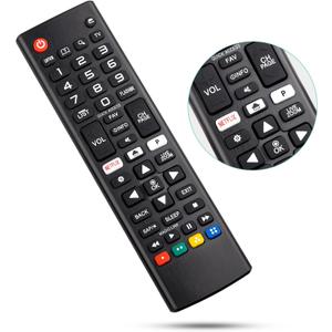 Remote Control for LG-Smart-TV-Remote All LG LCD LED HDTV 3D Smart TV Models (Black)