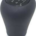 Pursuestar Black Genuine Leather 6 Speed Manual Short Shift Knob for BMW 1 3 5 6 Series E30 E32 E34 E36 E38 E39 E46 E53 E60 E63 E83 E84 E90 E91 E92