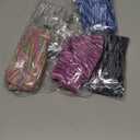 Sweat Headbands for Women - Moisture Wicking Wide Yoga Headband, Non Slip Soft Elastic Sports Headbands for Workout, Running, Gym - 5 Pack Colorful Assorted