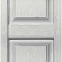 Raised Panel Vinyl Shutters