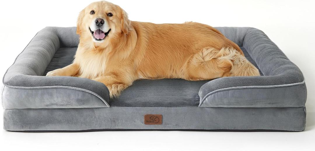 Bedsure Orthopedic XLPlus Dog Bed Extra Large with Removable Washable Cover
