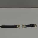 Wearlizer Leather Bands Compatible with Google Pixel Watch 4/3 41mm/Pixel Watch 2/1 Band Women, Dressy Designer Slim Leather Strap with D-Shape Metal Buckle for Pixel Smartwatch Accessories