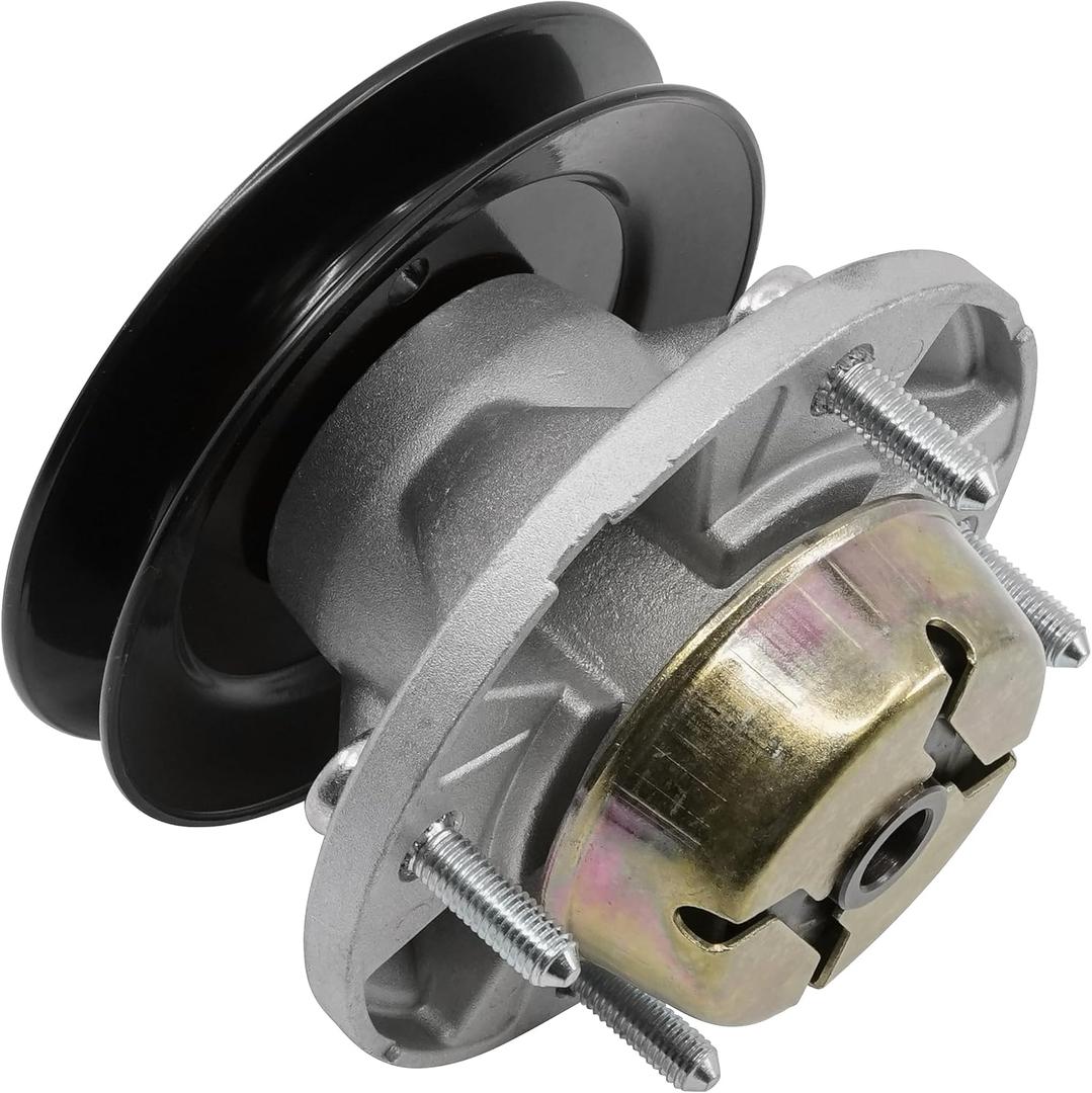 Caltric Spindle Assembly with Pulley Bolt Compatible with John Deere Lx280 Lx255 Lx266 Lx277 Am126418 Caltric Spindle Assembly with Pulley Bolt Compatible with John Deere Lx280 Lx255 Lx266 Lx277 Am126418
