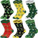 Glitopper 6 Pairs Funny Dinkball Socks for Adult Youth Novelty Socks for Dinkball Lovers Gifts Outdoor Sport Gear Accessories
