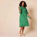 Amazon Essentials Women's Platform Heel Sandal (9, Dark Orange Faux Suede)