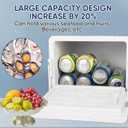 11Qt 19Qt Insulated Portable Cooler Leak-Proof Ice Chest Lunch Box Hard Coolers with Extra Ice Pack for BBQ, Camping, Pincnic