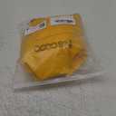 NACOCO Large Dog Raincoat Adjustable Pet Water Proof Clothes Lightweight Rain Jacket Poncho Hoodies with Strip Reflective (L, Yellow) (Large (Pack of 1))