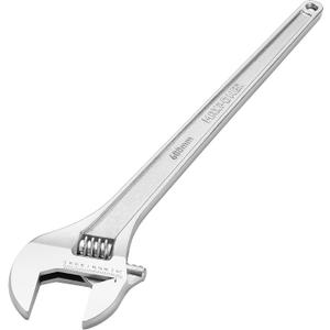 MAXPOWER 24" Adjustable Wrench, 2.4" Jaw Opening, Tapered Handle