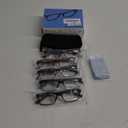 NORPERWIS Reading Glasses 5 Pairs Quality Readers Spring Hinge Glasses for Reading for Men and Women (3 Black 2 Tortoise, 2.50)