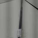 Kenney Rogers Twist & Fit No Tools Tension Curtain Rod, 48 to 84 Inches, Black Extendable, No Drilling, Easy Install for Windows