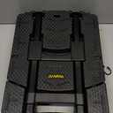 Folding Hand Truck 500lbs, Portable Heavy Duty Dolly Cart, 6 Wheels Collapsible Luggage Cart with 2 Elastic Ropes - Compact Trolley Cart for Easy Moving - Ideal Hand Cart for Travel and More (17, Black)