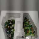 Hausse 2 Pack Christmas Ceramic Tree Night Lights, Decorative Xmas Tree Nightlight with Lamp, Multicolor Bulbs & 360 Degree Swivel Plug with ON/Off Switch for Home Bathroom Bedroom Decor