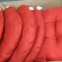 Fumete 8 Pcs 16 Inch Round Floor Cushions for Kids and Toddlers, Flexible Seating Classroom Furniture Floor Pillow for Home, Daycare, Preschool, Yoga and Meditation (Red)