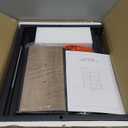 End Table with Charging Station, Side Tables Livingroom with USB Ports and Outlets,Narrow Nightstands Bedside Tables with 3 Drawers for Small Space,Slim Sofa Table Bedroom,Grey