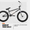 Mongoose Legion Kids Freestyle BMX Bike, Intermediate Rider, Boys and Girls Bikes, 20-Inch Wheels, Hi-Ten Steel Frame, Micro Drive 25x9T BMX Gearing