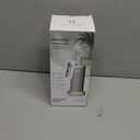 Homedics SereneScent Mini Fabric Rechargeable Waterless Diffuser, Cordless Aromatherapy Device, Use with SereneScent Oil 15ml (Sold Separately), Adjustable Mist Intensity & Ambient Light, Gray (Grey)