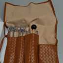 Aboiled Professional Tuning Fork Set - 128HZ, 136.1HZ, 256HZ, 384HZ Sound Therapy Instruments with Leather Storage Bag