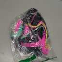 popvil High Waisted Bikini Sets for Women Tummy Control Swimsuits 3 Piece Bathing Suits Neon Swimwear with Skirt 2026 (Medium, Black)