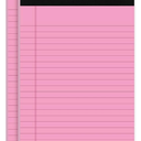 5pcs Legal Pads 8.5 x 11, Notepads 8.5 x 11 Inch,30 Sheets/Pack, Color Note Pads Clear Print Writing Pads of Paper, Memo Pads , Perforate Legal Notepads Paper , Wide Ruled Lined with Sturdy Back