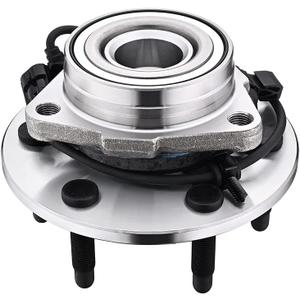 4WD Front Wheel Hub and Bearing Assembly 515036 Compatible for Chevy Silverado, Tahoe, Avalanche, Suburban, Express 1500, GMC Sierra, Yukon, Savana, Cadillac Escalade ESV EXT w/ABS (1)