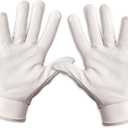 AKOBEN Jagwar Batting Gloves - Baseball Glove, Baseball Batting Gloves, Adult Baseball Glove, Baseball Batting Gloves for Men, Baseball & Softball Batting Gloves, Adult Softball Glove (White)