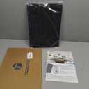 TOOLTRIZ Windows Screen and Screen Door Replacement, 48"x118" Durable Fiberglass Screen Mesh - Screen & Sliding Screen Door Repair for Patio & Window (Charcoal/Black)