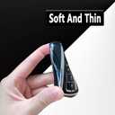 Key Fob Case Cover Compatible With Honda Accord Civic Cr-V Hr-V Fit Odyssey Jed Crosstour Crider Accessories (Black)