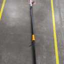 Fiskars 2-in-1 Extendable Tree Pruner and Pole Saw (Extends 7.9 - 12 feet) with Rotating Head, Pruning Stik Model with 15-Inch Double-Grind Saw Blade, and Double Locking System