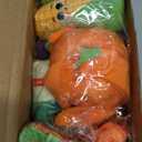 Baby Toys 6-12 Months, My First Fruits & Vegetables Sensory Toys with Rattle Crinkle Sounds Color Sorting Play 15 PCS, Montessori Toys for 1 Year Old, Toddler Stocking Stuffers Baby Boy Girl Gifts