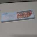 300Pcs Square French Tip Press on Nails, Pink Blue Extra Short Soft Gel Nail Tips, Pre-lasting Acrylic Fake Nails, No Need to File False Nail Tips Extension for Women Nails DIY in 15Sizes