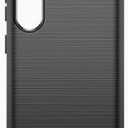 Substitutable Dustproof Natural Tactility Carbon Fiber Soft Slim TPU Case Cover Compatible with Samsung Galaxy S25 Cellphone