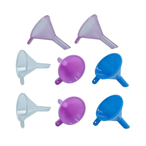 Tiny Small funnels for Filling Small Bottles Capsules Powder Mini Perfume Funnel (8 Pack)