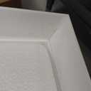 Fantasyon Buffet Risers Set of 8 Acrylic Cube Display Stands(8 PCS White Cube) Box Risers with Hollow Bottoms 4 Different Size Dessert Table Display Set Food Nesting Risers for Buffet Table