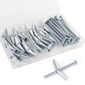 25pcs 3/16 Inch Hollow Wall Anchors for Drywall Ceiling