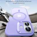 ESR for iPhone 17 Case, Camera Control Cover, Compatible with MagSafe, Shockproof Military-Grade Protection, Magnetic Phone Case for iPhone 17, Classic Hybrid Case, Frosted Purple