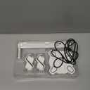 KDD Gaming Headphones Stand, Rotatable Headset Stand with Light Modes - Controller Holder with 2 USB Charging Ports and 3.5mm - Earphone Hanger Accessories for Desktop Gamer(White)