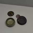 Ceramic Incense Burner with Lotus Incense Holder, Multi-Functional Incense Burner Holder for Incense Sticks, Coil Incense and Cones, Perfect Home Decor (Green)