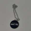 Aminco NFL Seattle Seahawks Sports Team Logo Charm Pendant Necklace