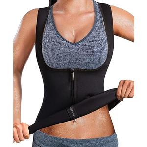 Womens' Sauna Suit Workout Sweat Body Shaper, Size M