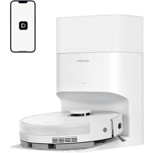 DREAME D20 Plus Robot Vacuum and Mop, 13,000Pa Suction, Self-Emptying with 5L Dust Bag, DuoBrush for Pet Hair, LDS Mapping, App & Voice Control, 5200mAh Battery, Ideal for Hard Floors & Carpets