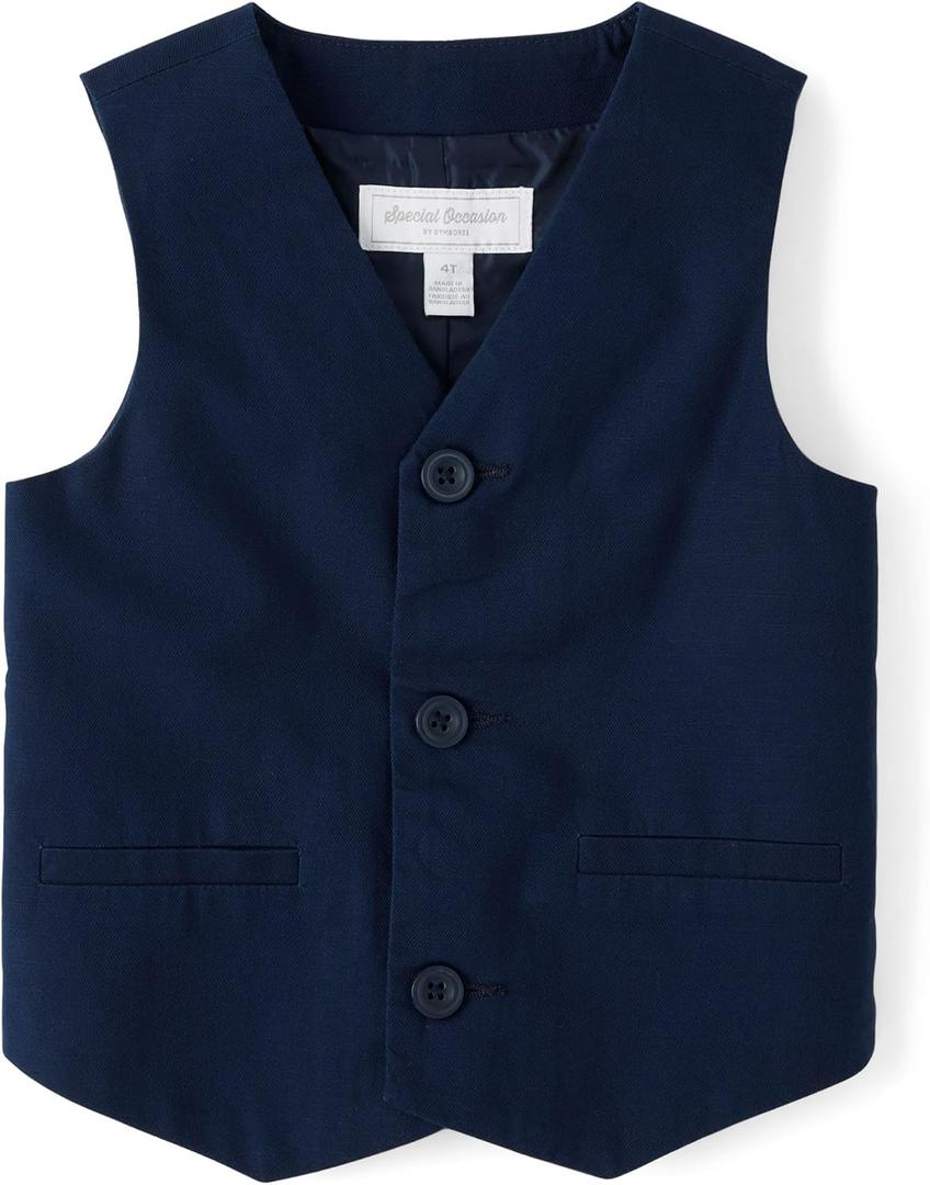 Gymboree And Toddler Dressy Vests (2T, Tidal Navy)